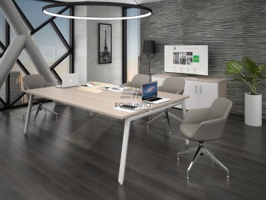 Mesa de Juntas Línea ALPHA :: Muebles de Oficina: Equilibrio Modular