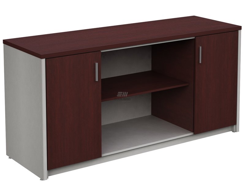 Comprar Credenza en Melamina 2 puertas 1 entrepaño Equilibrio Modular