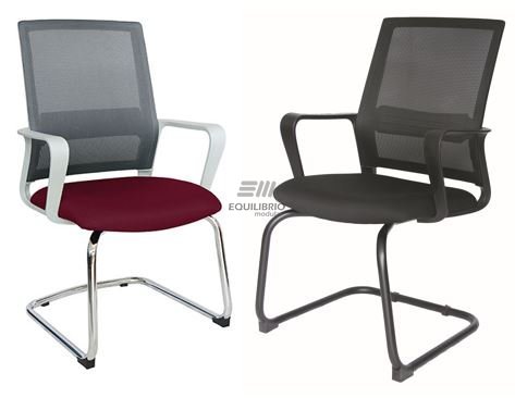 EQU-RE-991: SILLA DE VISITA SLING / OHV-94 :: Equilibrio Modular - Amplio catalogo en muebles y mobiliario de oficina para todo Mexico.