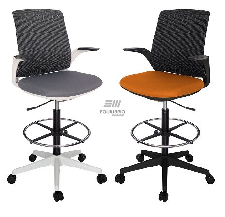 EQU-SE-10130 - C: SILLA CAJERO WHALE/OHE-100 :: Equilibrio Modular - Amplio catalogo en muebles y mobiliario de oficina para todo Mexico.