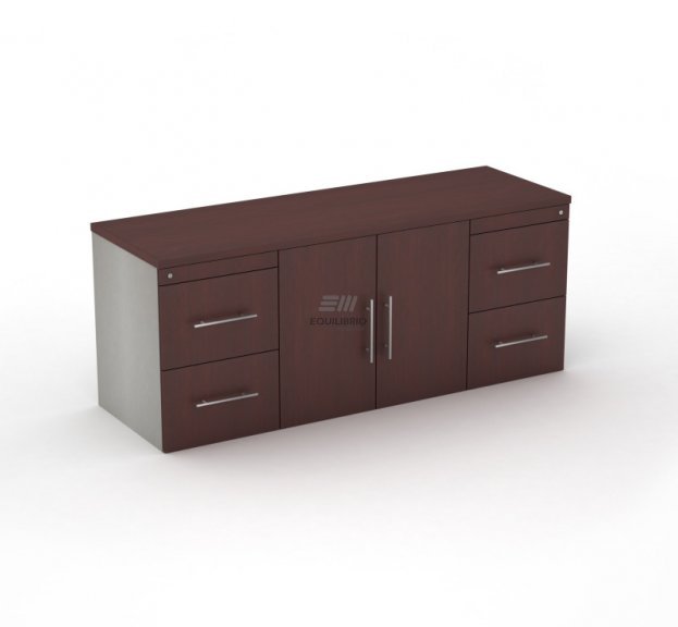 : EQU-CREDENZA-05 :: Equilibrio Modular - Amplio catalogo en muebles y mobiliario de oficina para todo Mexico.