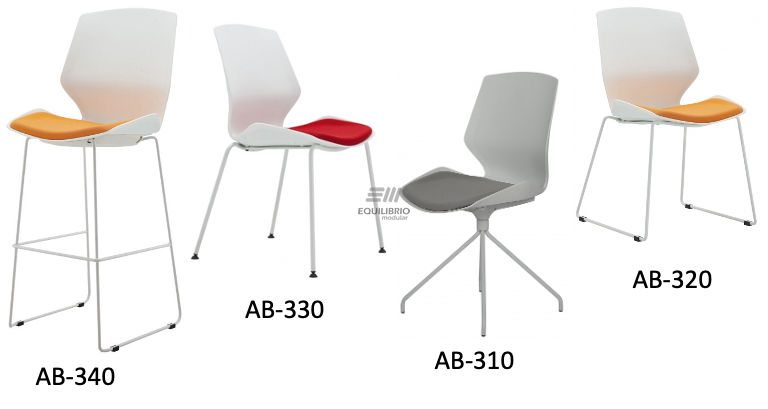 : SILLA DE COLECTIVIDAD SERIES AB-300 :: Equilibrio Modular - Amplio catalogo en muebles y mobiliario de oficina para todo Mexico. : SILLA DE COLECTIVIDAD SERIES AB-300 :: Equilibrio Modular - Amplio catalogo en muebles y mobiliario de oficina para todo Mexico.